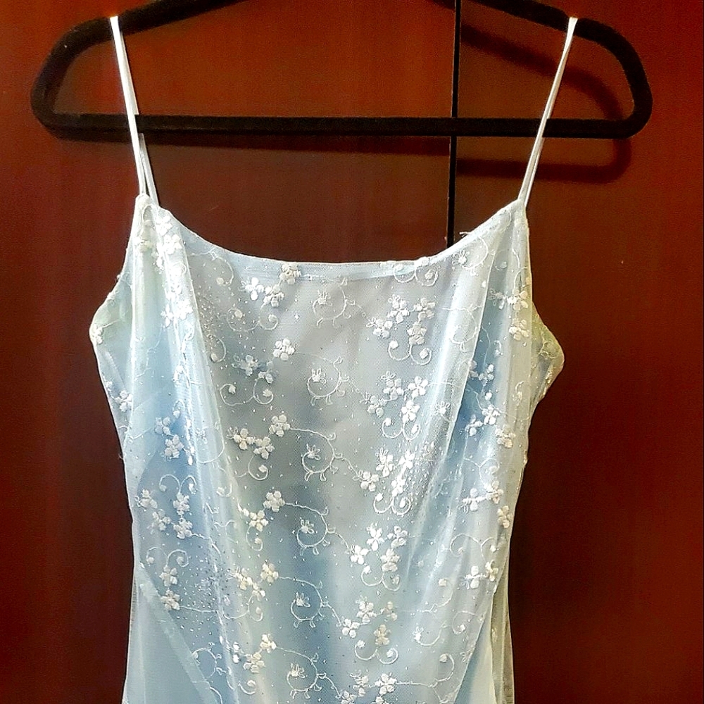 A Dainty Light Blue Eureka Prom Dress